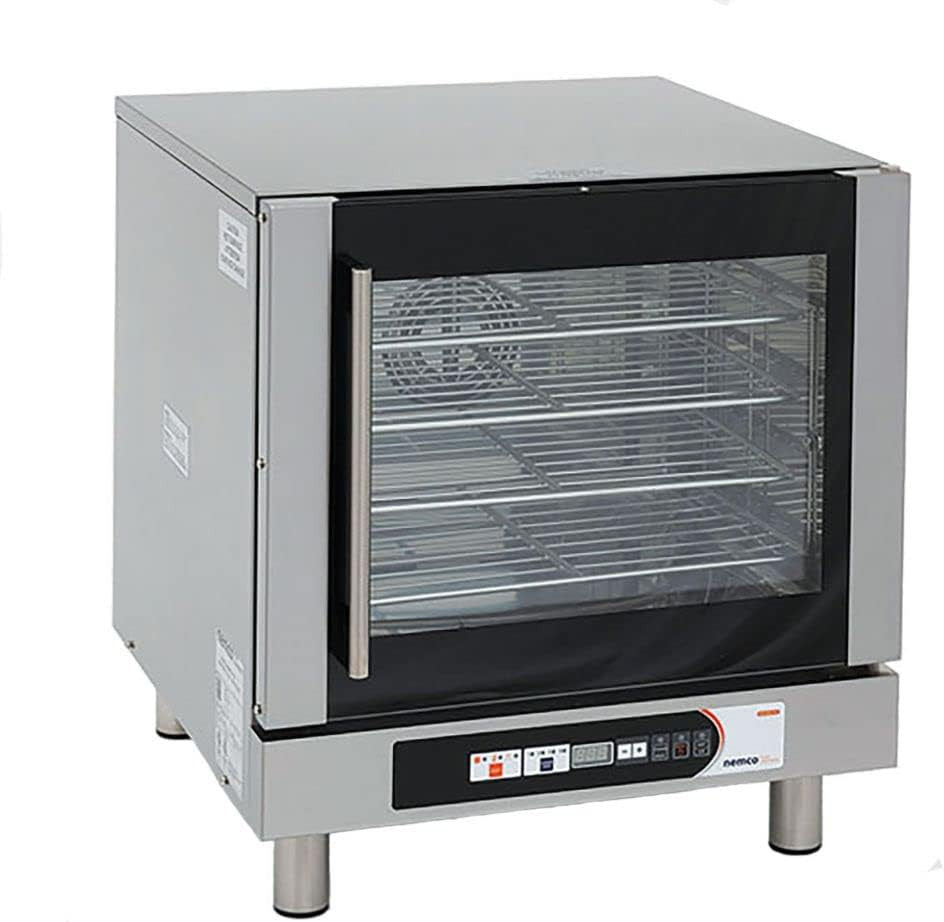 Nemco - 208-240V Half Size Countertop Convection Oven with Steam with 4 Pans - GS1125