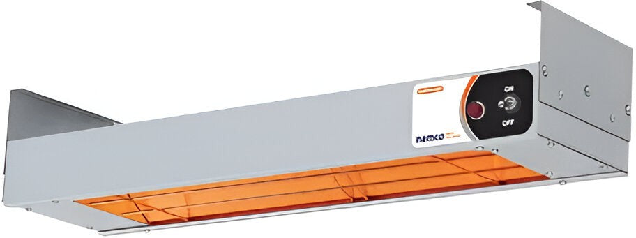 Nemco - 208V 72" Single Infrared Strip Heater with Infinite Temperature Control - 6151-72-208