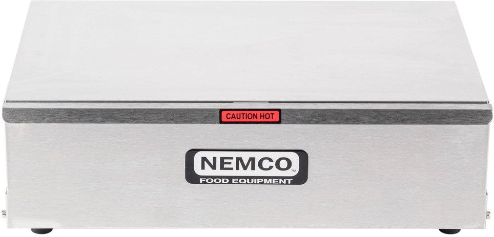 Nemco - 220V Bun Warmer for Nemco 8010 Series Hot Dog Roller Grills With Holds 24 Buns - 8024-BW-220