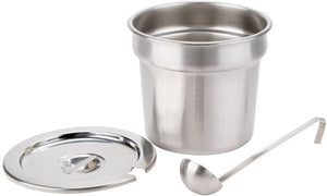 Nemco - 7 QT Stainless Steel Inset Kit with Cover and Ladle - 66088-8