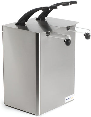 Nemco - Stainless Steel Double Condiment Dispenser - 10962