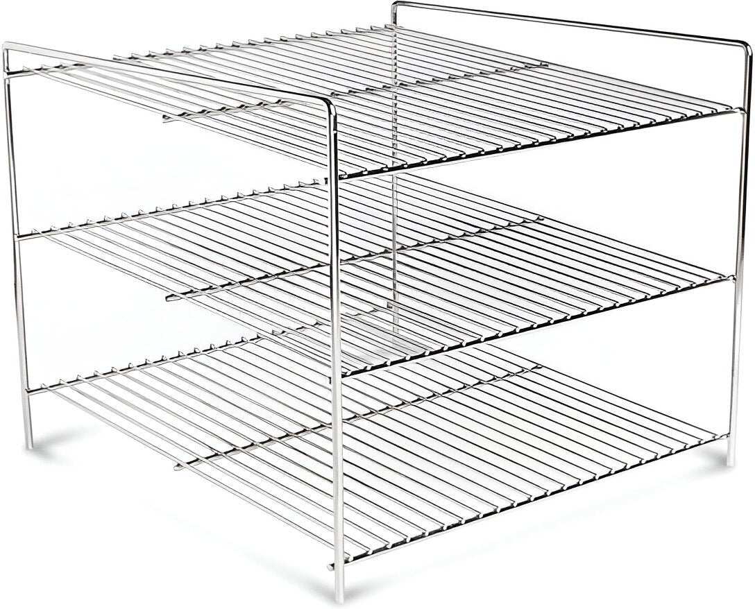 Nemco - Three Tier 15" Shelf System for 6454 Pizza and Hot Food Merchandisers - 66792