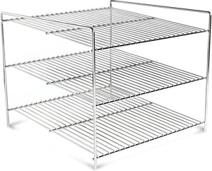 Nemco - Three Tier 15" Shelf System for 6454 Pizza and Hot Food Merchandisers - 66792