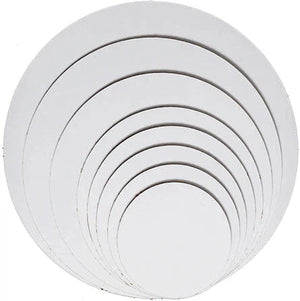 New Method Packaging - 12" Corrugated Baking Circles, Pack of 250 - CCW12