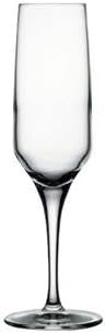 Nude - FAME 7 Oz Champagne Flute Glass, Pack of 24 - NG67026