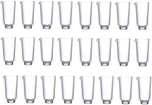 Nude - HEPBURN 17 Oz Shaker Glass, Pack of 12 - NG68060