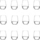 Nude - PURE 12.5 Oz White Wine Glass, Pack of 12 - NG64090