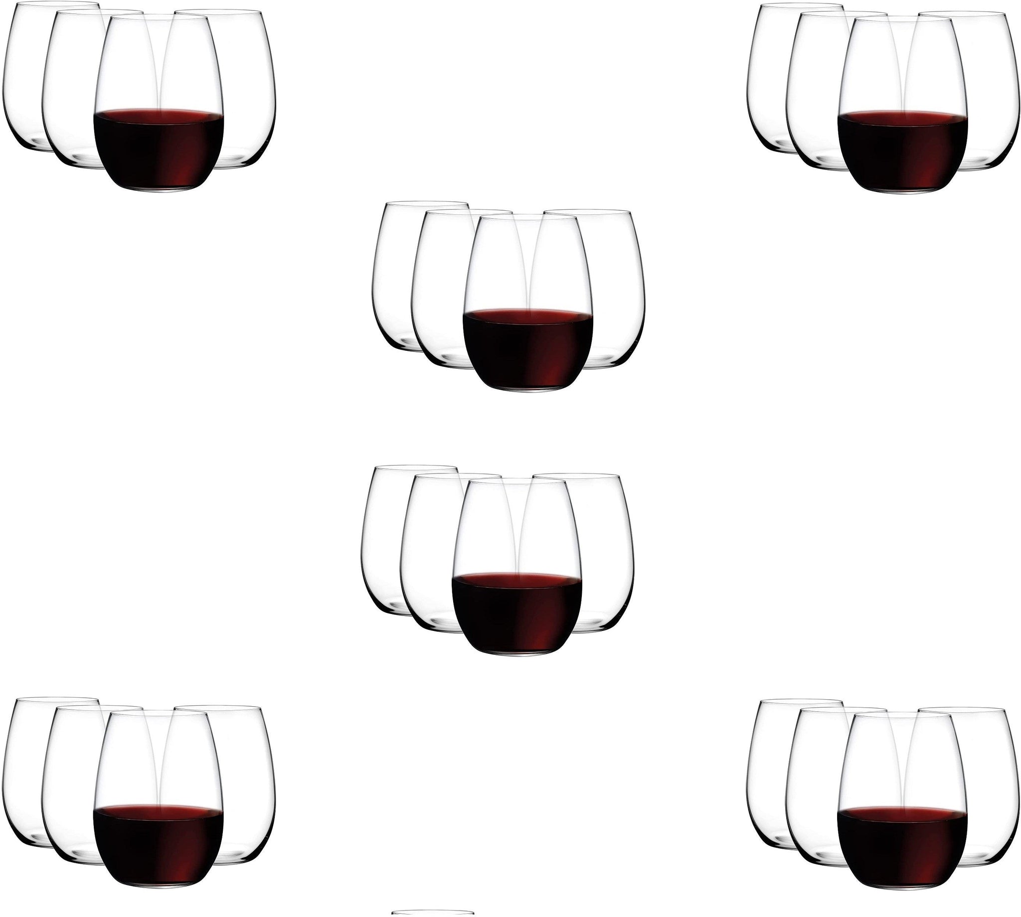 Nude - PURE 20.25 Oz Bordeaux Glass, Pack of 12 - NG64025