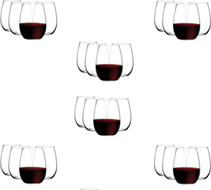 Nude - PURE 20.25 Oz Bordeaux Glass, Pack of 12 - NG64025