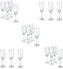 Nude - RESERVA 8 Oz Champagne Flute Glass, Pack of 12 - NG67081