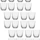 Nude - SAVAGE 8.75 Oz Water Glass, Pack of 12 - NG64172