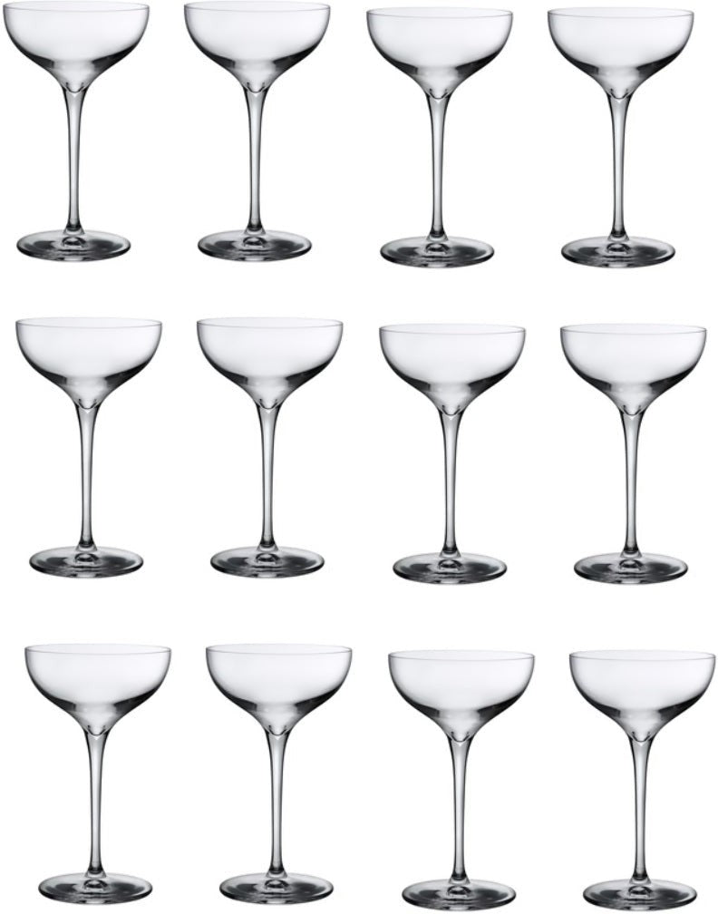 Nude - TERROIR 7 Oz Coupe Glass, Pack of 12 - NG66100