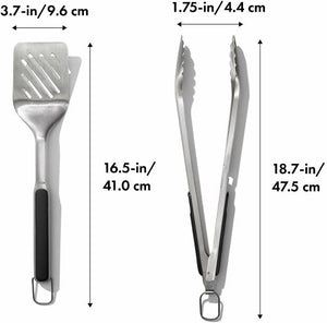 OXO - 1.6" x 7" x 18.55" Good Grips Grilling Turner and Tongs Set - 11320200