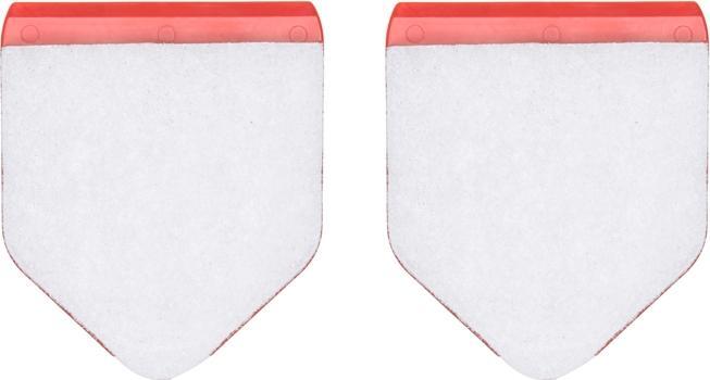 OXO - Floor Duster Scuff Pad Refills For Item #12184400G Pack of 2 - 12184600G