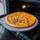 Old Stone Pizza Kitchen - 14" Grey Glazed Round Pizza Stone - GPS14-G