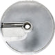 Omcan - 0.39" Straight Slicing Disc for item 10835, 10927 and 19476 Food Processors - 22328