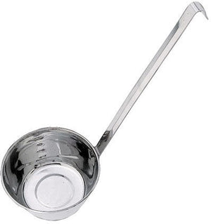 Omcan - 1 Qt Stainless Steel Ladle / Dipper With Hooked Handle, Pack of 15 - 80770