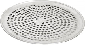 Omcan - 10" Aluminium Perforated Pizza Pan, Pack of 18 - 44550