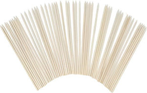 Omcan - 10″ Bamboo Skewers, 100 Pcs/Bag, (200 Bags Per Case), Pack of 100 - 14083