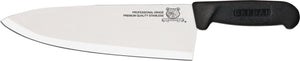 Omcan - 10" Black Handle Greban Medium Blade Cook Knife, Pack of 10 - 12074