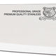 Omcan - 10" Black Handle Greban Medium Blade Cook Knife, Pack of 10 - 12074