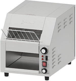 Omcan - 10" Commercial Conveyor Toaster with 3″ Opening - 47457