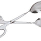 Omcan - 10" Double Spoon Salad Tong (254 mm), Pack of 10 - 80425