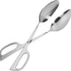 Omcan - 10" Double Spoon Salad Tong (254 mm), Pack of 10 - 80425