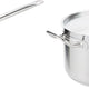 Omcan - 10 QT Stainless Steel Sauce Pan with Helper Handle & Cover, Pack of 2 - 80436