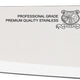 Omcan - 10" Red Handle Greban Medium Blade Cook Knife, Pack of 10 - 12117