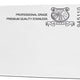 Omcan - 10” Red Super Fiber Handle Medium Cook's Knife, Pack of 4 - 23880