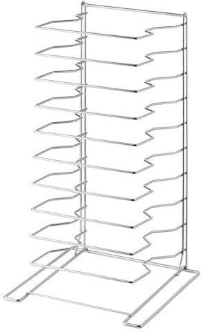 Omcan - 10 Slot Pizza Pan Rack, Set of 4 - 81118