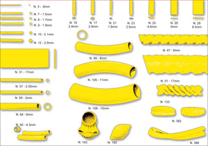 Omcan - #10 Spaghetti Pasta Die For Pasta Machines PM-IT-0025 / PM-IT-0025-T & PM-IT-0040 - 13244