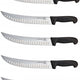 Omcan - 10" Steak Knife with G-Edge, Pack of 5 - 12176