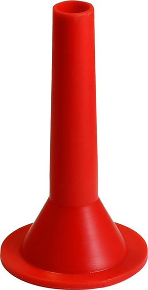 Omcan - 10 mm Plastic Spout for #12 Meat Grinder, Pack of 10 - 10009