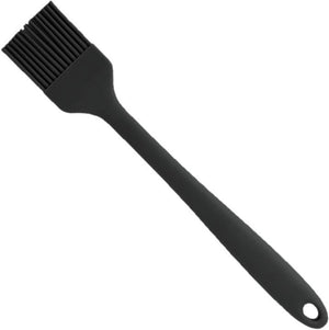 Omcan - 10” x 1.75” Black BPA Free Silicone Pastry Basting Brush, Pack of 35 - 81144