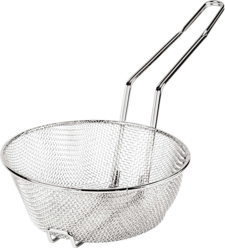 Omcan - 10″ x 3″ Fine Mesh Culinary Basket (254 x 76 mm), Pack of 20 - 80378