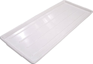 Omcan - 10” x 30” White Meat & Bun Tray, Pack of 5 - 13005