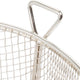 Omcan - 10.5" x 6" #4 Mesh Round Wire Fry Basket (267 x 152 mm), Pack of 10 - 80385