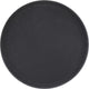 Omcan - 11" Black Round Non-Slip Service Tray (279 mm), Pack of 20 - 80111