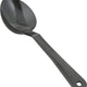 Omcan - 11" Black Serving Spoon, Pack of 100 - 85099