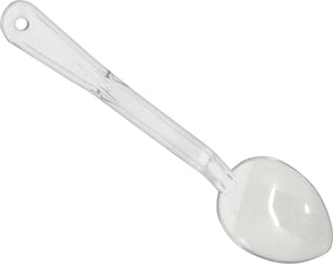 Omcan - 11" Clear Serving Spoon, Pack of 100 - 85098