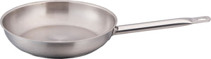 Omcan - 11” Stainless Steel Fry Pan, Pack of 4 - 80448