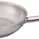 Omcan - 11” Stainless Steel Fry Pan, Pack of 4 - 80448