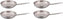 Omcan - 11” Stainless Steel Fry Pan, Pack of 4 - 80448