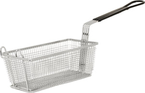 Omcan - 11" x 5 5/8" x 4 1/8" Fryer Basket, Pack of 10 - 80553