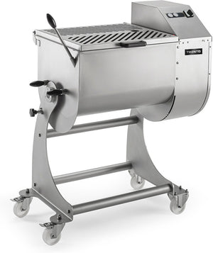 Omcan - 110 lbs Heavy-Duty Stainless Steel Electrical Meat Mixer with Two Mixing Arms - MM-IT-0050-ETL