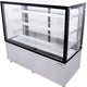 Omcan - 110V, 60" Square Glass Floor Refrigerated Display Case - RS-CN-0471-S