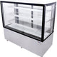 Omcan - 110V, 60" Square Glass Floor Refrigerated Display Case - RS-CN-0471-S