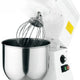 Omcan - 110V, 7-QT White Countertop Planetary Mixer with Guard - MX-CN-0007-HW